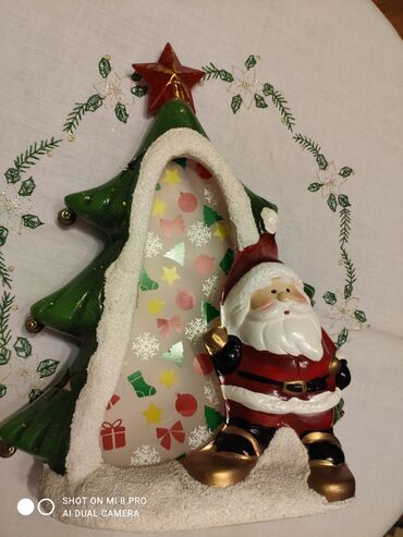 Yeni il oyuncaqları və bəzəkləri: Yeni il aksesuarları. 10-15-20₼ Yeni il xonça və ekibanular da — 8