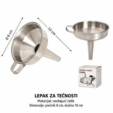 KMT levak 2406761 Opis: Praktičan kuhinjski levak za precizno