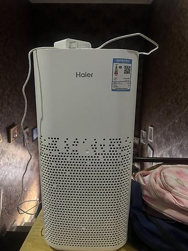 воздухоочиститель haier: Очиститель воздуха Haier - Компактный напольный корпус белого цвета с — 1