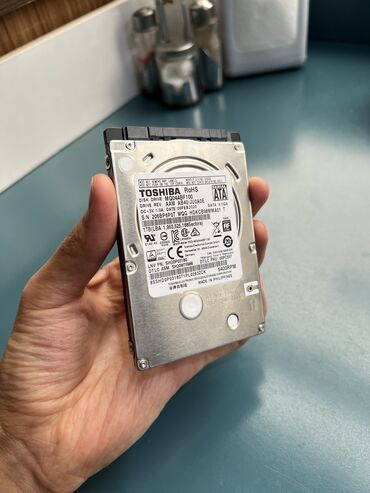 Жесткие диски, переносные винчестеры: Накопитель, Б/у, Toshiba, HDD, 1 ТБ, 2.5", Для ноутбука