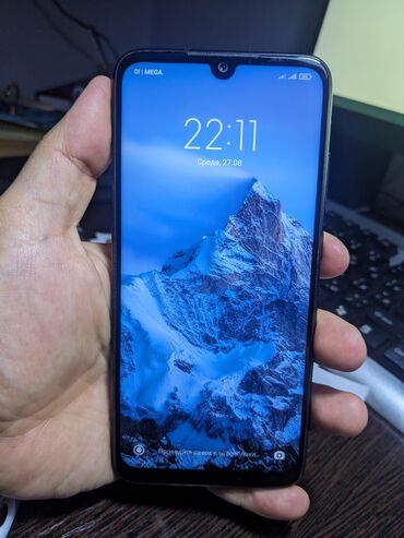 поко х7 про цена бишкек 512 гб: Redmi, Redmi Note 7, Колдонулган, 64 ГБ, түсү - Кара, 2 SIM