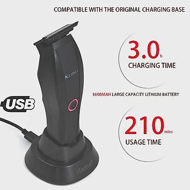 baş qırxan: №: 13007 Məhsulun adı: Saç kəsimi üçün universal cihaz Kemei KM-2295 — 4