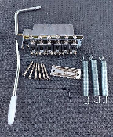 bas gitara cena: TREMOLO STRAT CHROME - KOMPLET BRIDGE | Slanje po dogovoru ili lično — 5