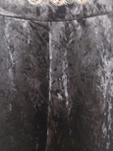 жилет из бархата: Вечернее платье, Классическое, Длинная модель, Велюр, Без рукавов, M — 8