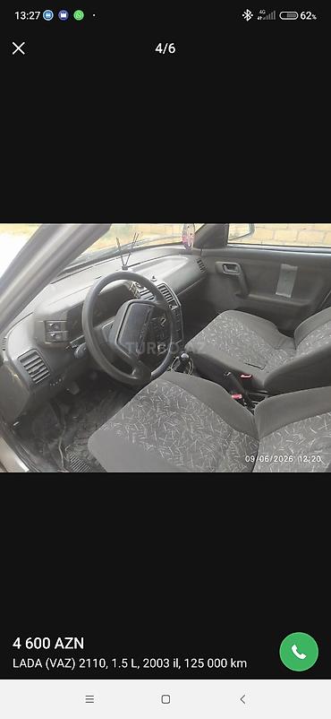 daewoo damas satilir: VAZ (LADA) 2110: 1.5 l | 2003 il Sedan — 5