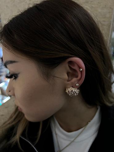 Пирсинг: Прокол ушей профессиональным мастером. — Только стерильные инструменты — 6