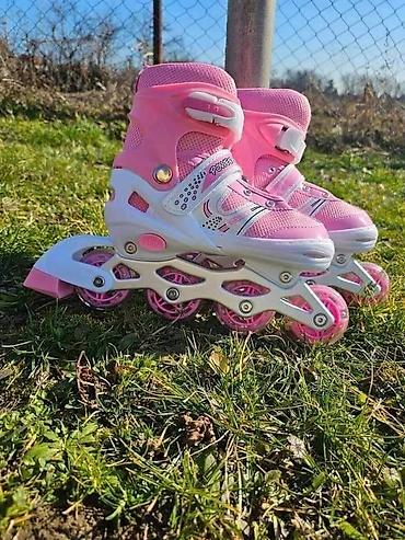 Roleri i rolšue: Roleri
Podesivi brojevi, silikonski- svetleci tockovi
Od broja 29-43 — 8