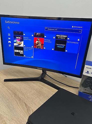 note 2: Продаю прошитую Sony PlayStation 4 слим, 1000 Гб. Приставка в — 3