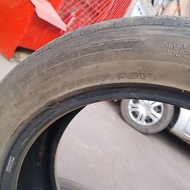 hankook: Комплект автомобильных шин Hankook, размер 215/55 R17. Основные — 2