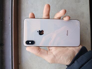 iphone 12 pro plata: IPhone Xs Max, 256 GB, Natural Titanium, Face ID