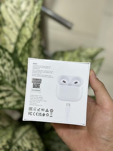 apple studio: Беспроводные наушники Borofone BW91 реплика air pods - Форм‑фактор — 2