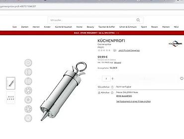 Ostala kuhinjska oprema: KÜCHENPROFI Garnier špric – profesionalna dekoraterska šprica od — 3