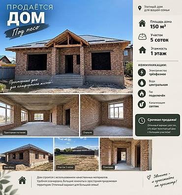 домик из контейнер: 🏡 СРОЧНАЯ ПРОДАЖА ДОМА Продаётся просторный одноэтажный дом площадью — 1