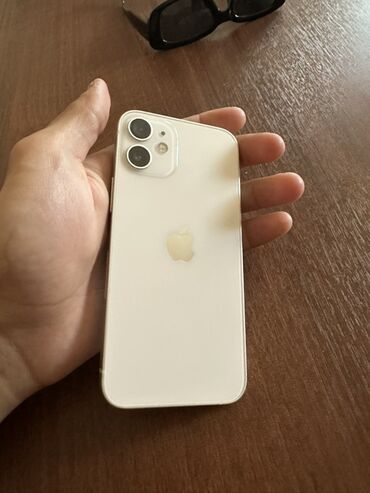 ноутбук бу бишкек: IPhone 12 mini, 64 ГБ, Белый, 84 %