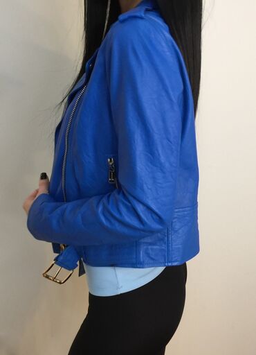 Ostale jakne, kaputi, prsluci: Michael Kors orig. kožna moto jakna iz USA S veličine. Jakna je od — 6