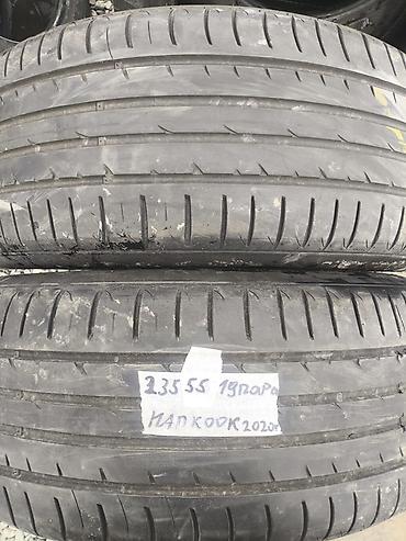 шины 23555r19: Шины 235 / 55 / R 19, Лето, Б/у, Пара, Внедорожные (АТ/МТ), Hankook — 1