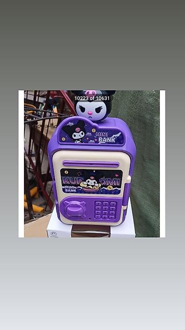 oyuncaq kassa: ✅Kuromi kassası ✅KUROMI ✅Kurami ✅MINI BANK ✅Mini bank ✅Stich kuromi — 1