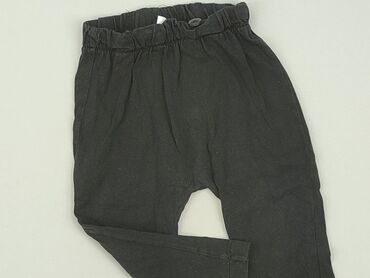 bialcon spodnie z wysokim stanem: Leggings, H&M, 9-12 months, condition - Good