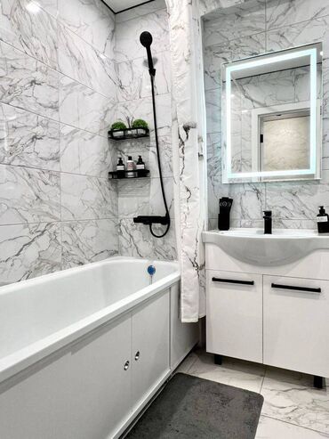 Посуточная аренда квартир: 1 комната, Душевая кабина, Постельное белье, Кондиционер — 9