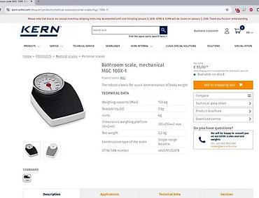 Vage za merenje telesne težine: Mehanička kućna vaga ADE - Analogna vaga sa velikim, lako čitljivim — 6