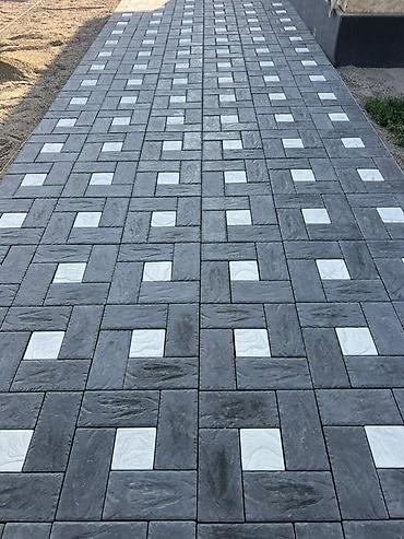 Тротуарная плитка: Брусчатка укладка бордюр Бишкеке
Продажа+Укладка — 1