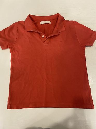 Комплекты одежды: Uşaq köynəkləri dəsti. 7-8 yashadir - Yaşıl qısaqol T-shirt: Ön — 4