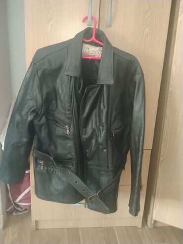 farmerice sa dubokim strukom: Kozna polovna jakna. Kvalitetna,masivna, velina veci S. Cena 50€
