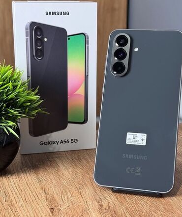 Samsung Galaxy A56, 256 GB, rəng - Qara, Barmaq izi, Face ID