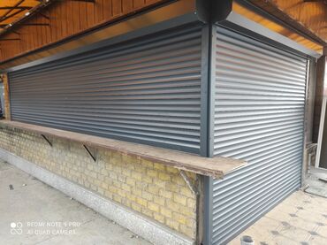 Откатные ворота: Автоматические ворота ролл ворота рольставни жалюзи секционные — 6
