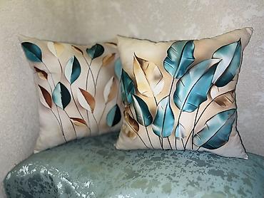 Подушки: Декоративные 2D наволочки для подушек с яркими принтами и эффектом — 7