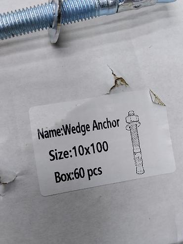 забыл: Анкер клиновой (Wedge Anchor) - Размер: 10×100 мм - Комплектация — 2