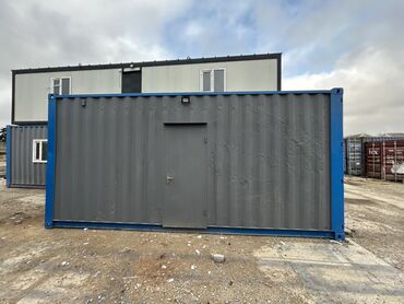 konteynerdən mağaza: Konteyner tipli sanitar qovşaq – modul WC/blok - Xarici korpus: dəniz