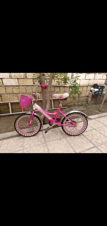 bisiklet: İşlənmiş İki təkərli Uşaq velosipedi 18", sürətlərin sayı: 1, Ünvandan götürmə
