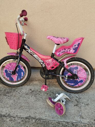 bicikli za devojcice: Decije biciklo jako malo vozeno .imaju i pomoćni tockici
