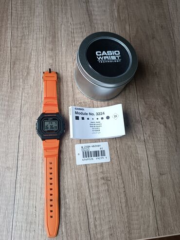 Спортивные часы: Спортивные часы часы, Casio (G-Shock), Таймер и секундомер, Водонепроницаемые, Оригинал, Мужские, Б/у