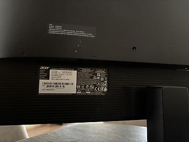 kompüter acer: Acer K222HQL 21.5" LED monitor - Model: K222HQL (etiketdə göstərilib) — 3