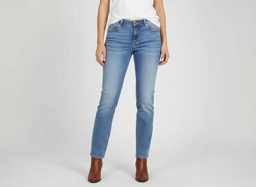 sandały białe na koturnie lasocki: Jeans for women, size L