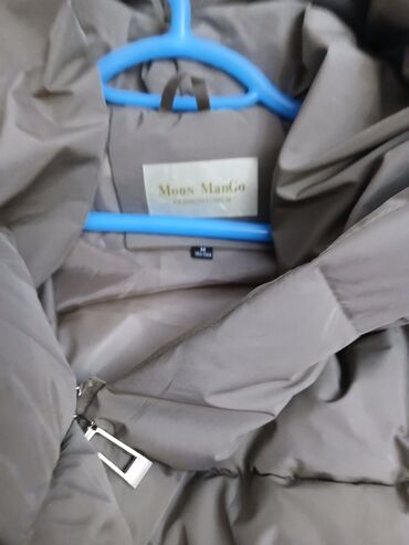 Пуховики и зимние куртки: Пуховик, Короткая модель, Китай, С поясом, С капюшоном, Оверсайз, M — 5