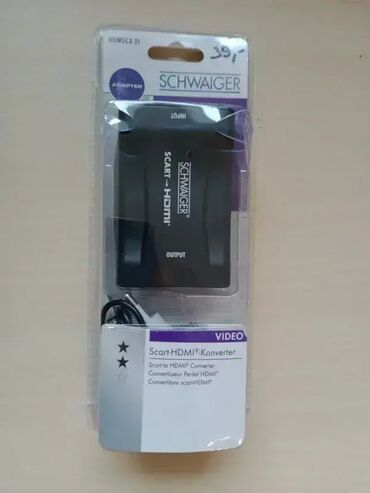 Kablovi i adapteri: *** AKCIJA *** 1464 Konverter Scart to HDMI **Potpuno NOVO — 9