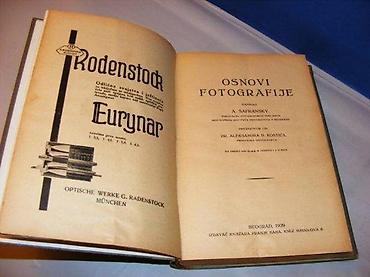 procena: OSNOVI FOTOGRAFIJE A. Šafranskybeograd 1929preko 600 slika 23 cmtvrd — 2