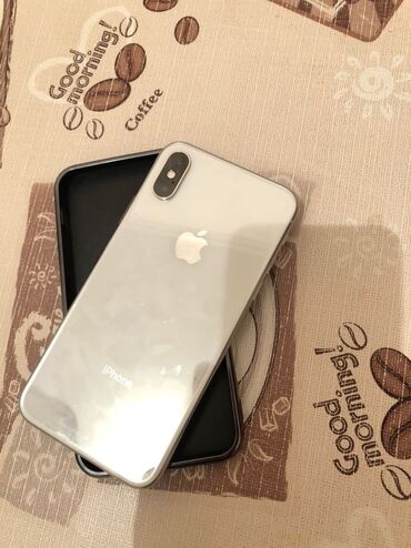 iphone xs белый: IPhone Xs, Колдонулган, 512 ГБ, Ак, Заряддоочу түзүлүш, Каптама, 81 %