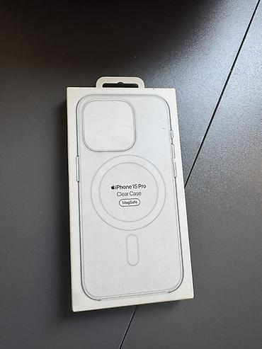 15 pro kabro: Məhsul: Apple iPhone 15 Pro Clear Case (MagSafe) Xüsusiyyətlər: - — 2