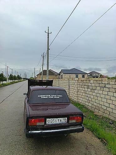 VAZ (LADA): VAZ 2107 sedan - Kuzov: klassik sedan, tünd rəng. Ön və arxa fənərlər — 14