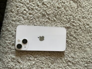 телефон бву: IPhone 13 mini, Б/у, 128 ГБ, Белый