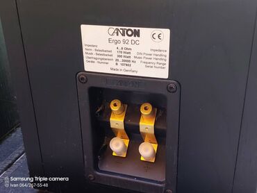 Zvučnici i stereo sistemi: Canton Ergo 92 DC Snažne i zvučno veoma kvalitetne zvučne kutije — 9