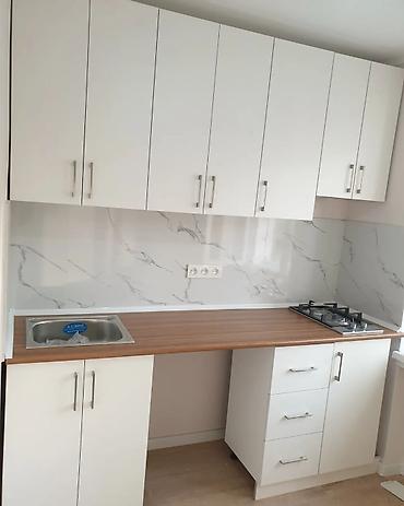 silver kitchen: Кухонный гарнитур, Новый, цвет - Белый, ДСП, Бесплатная доставка — 5