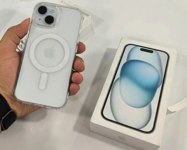 купить профессиональную кофемашину в баку: IPhone 15, 256 GB, Ağ