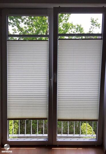 yan pərdələr: Plisse pərdələr – pəncərə və balkon qapıları üçün müasir