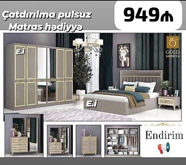 gold mebel: İkinəfərlik çarpayı, Yeni — 1