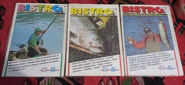 Knjige i stripovi: Ribolovački i lovački časopisi – 39 brojeva (8 grupa): Bistro, Ribo — 8